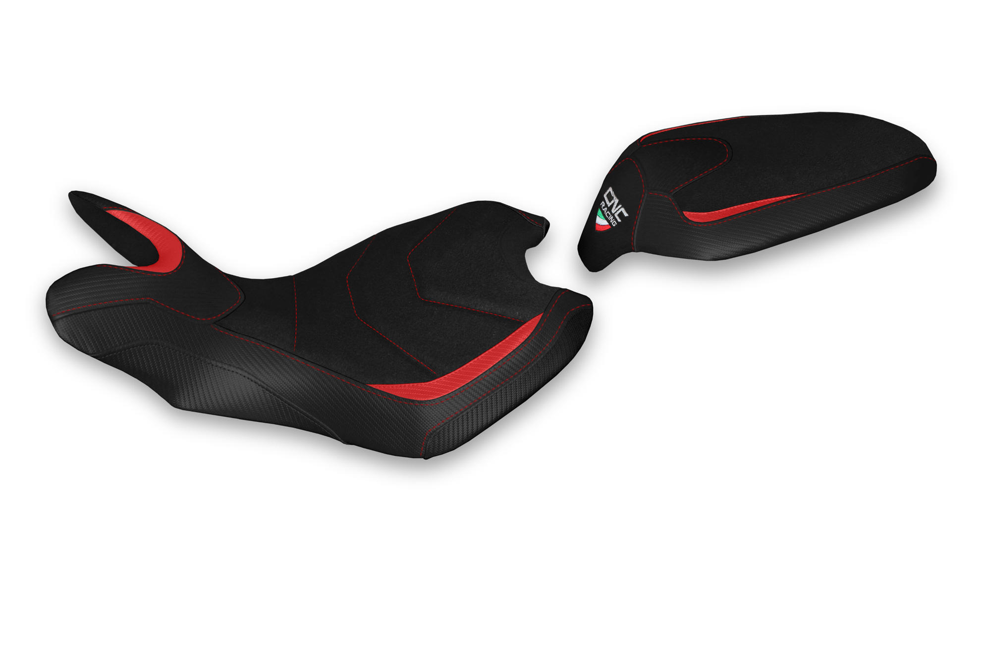 CNC Racing Rider and Passenger Seat Covers for the MV Agusta Turismo Veloce 800 CNC Racing Rider and Passenger Seat Covers for the MV Agusta Turismo Veloce 800